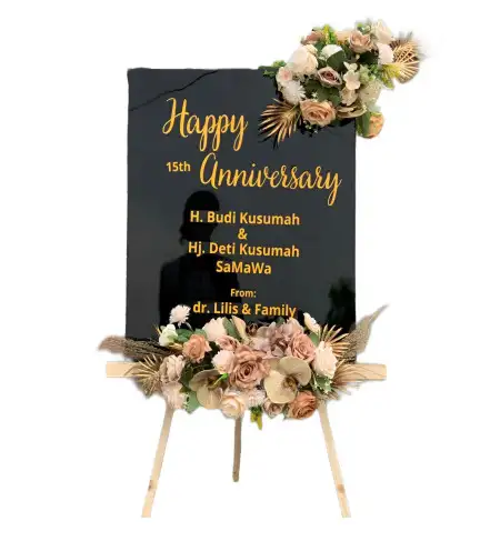 Papan Bunga Akrilik Poris Jaya