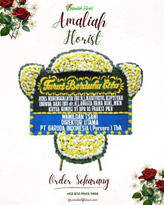 Papan Bunga Duka di Poris Jaya